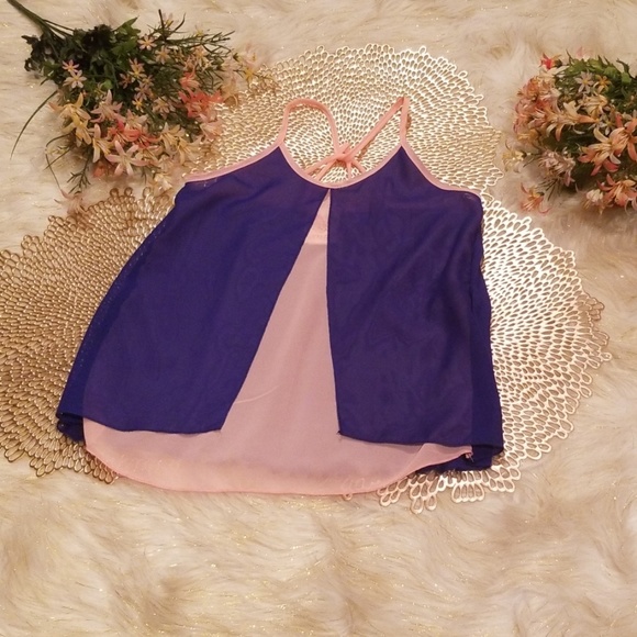 Kiddo Other - Kiddo Girl's Pleated Hi Lo Top